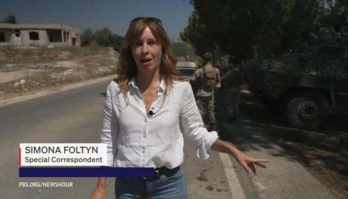PBS's Revoltin' Foltyn Again Favors Hezbollah's Side Against Israel, U.S.