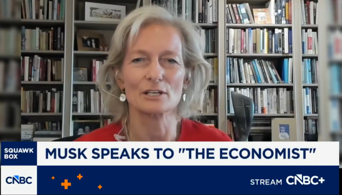 Arrogant British Journalist Runs to CNBC to Whine About Musk Making Her Look Like an Idiot