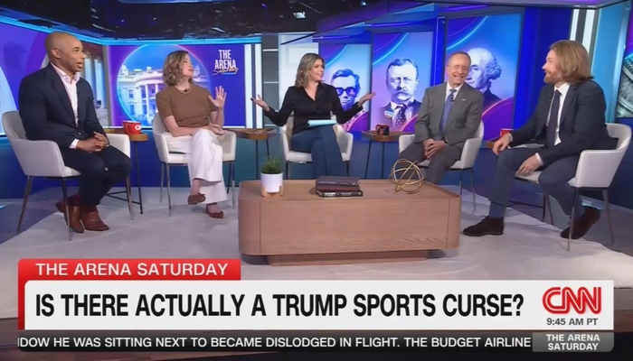 CNN Debates If Trump Is Bad Luck After US World Cup and Knicks Losses