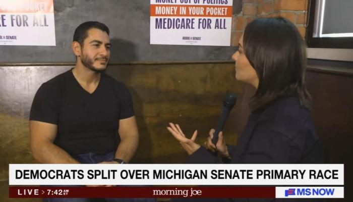 MS NOW Parrots El-Sayed Points in Michigan Election Preview Focused on Israel