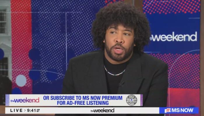 Eugene Daniels Tries To Claim The DSA Is Moderating