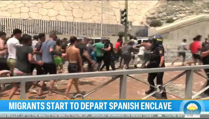 NBC Mourns Spanish Border Crisis Has 'Been Seized On By President Trump'