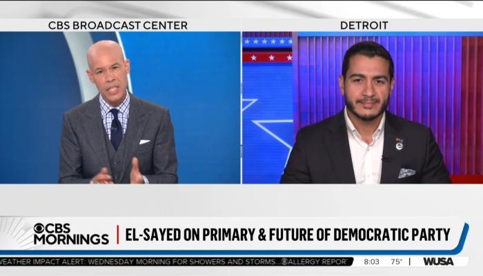 CBS Barely Challenges ‘Progressive' Abdul el-Sayed on Hate for Jews, Israel
