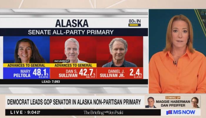 Psaki Attacks Trump Doj Investigating Fake Dan Sullivan Alaska