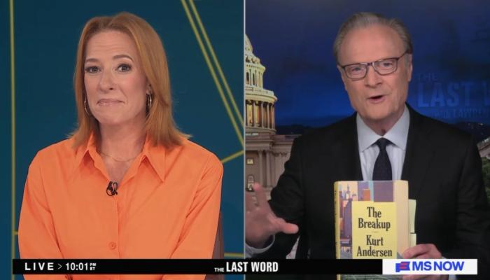 Lawrence O’Donnell’s ‘Favorite New Book’ Dreams of Future ‘National Divorce'