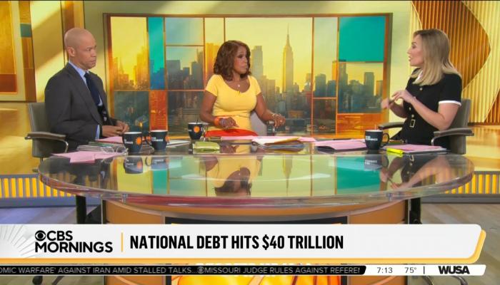 Partial Credit: Networks Cover, Express Horror at National Debt, But Skip Real Drivers