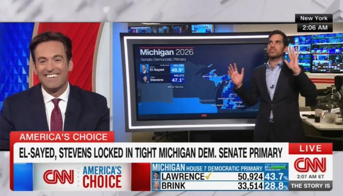 ‘WHO KNEW?’ Michigan Vote Count Has CNN Hosts Mocking California’s Election System