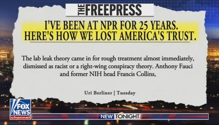 NPR Desperately Covers Up Fauci Failure: 'Hearing Could Lead to ‘Chilling Effect’'