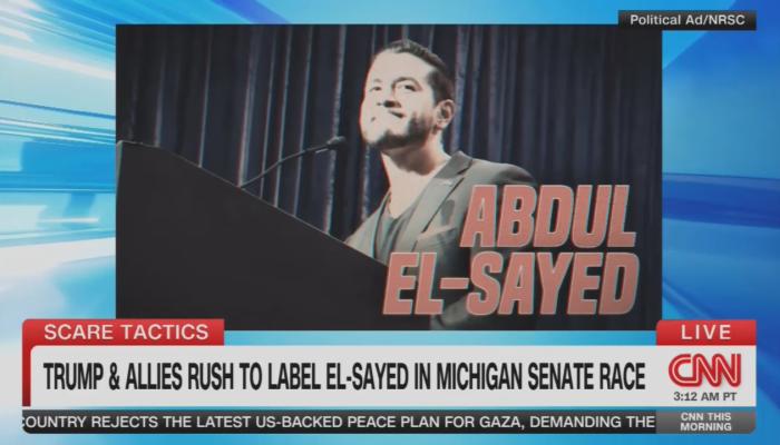 Hey CNN! El-Sayed Made Himself a 'Boogeyman,' Not the GOP