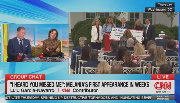 CNN's Deeply Cynical Garcia-Navarro: Trump-Melania Marriage 'Very Transactional'