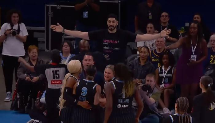 Wnba Hopeful Enes Kanter Did More Wear Shirt Being Ejected