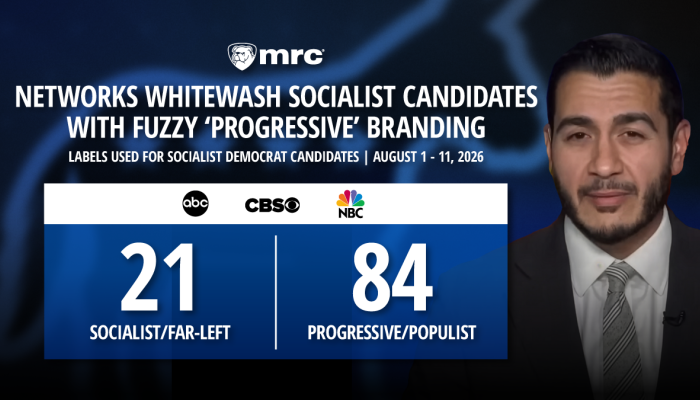 Media Whitewash Socialist Candidates with Fuzzy ‘Progressive’ Branding