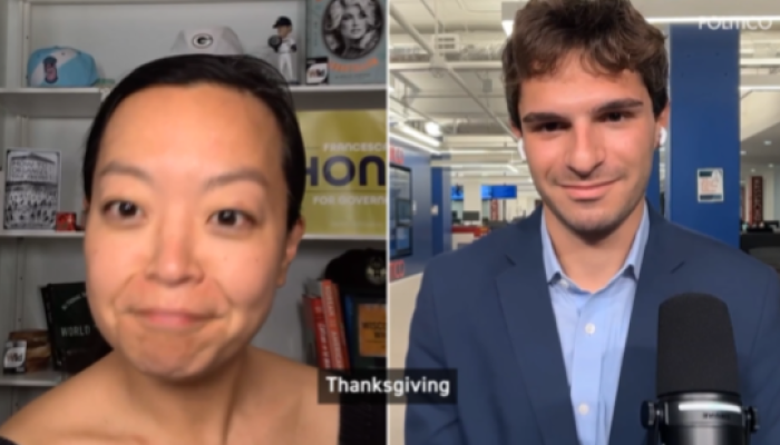 Politico Reporter Defends Francesca Hong Over Cancel Thanksgiving Tweet