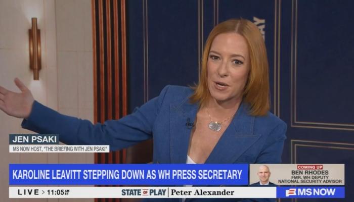 Newsbusters Podcast Who Thinks Jen Psaki Can Judge Leavitts Work