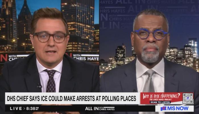Hayes Glaude Baselessly Speculate About Violent Voter Suppression