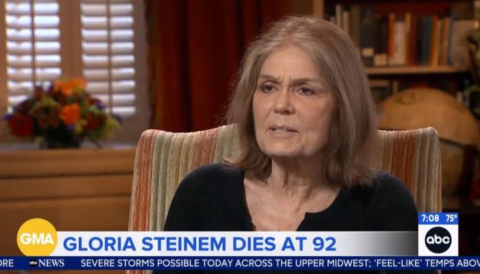 Networks Downplay Steinem’s Ideology in Tributes to Feminist Trailblazer