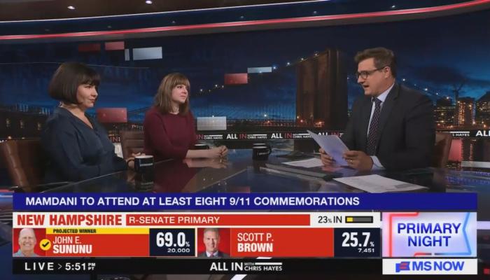 Ms Now Accuses Gop Dysregulated Psychosis Ahead 911 Kirk