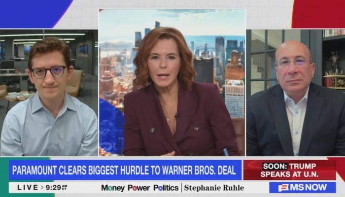 newsbusters.org - Alex Christy - Ruhle Mourns For 60 Minutes After California Folds In Warner Bros.-Paramount Merger