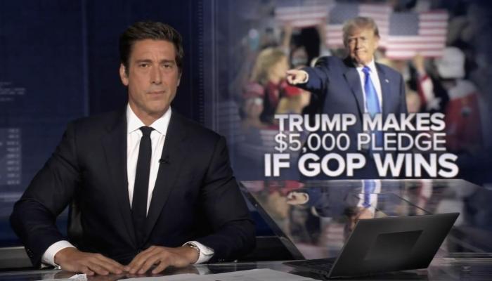 Trump Deranged Abc Parrots Dems Knocks Trumps 5k Dividend