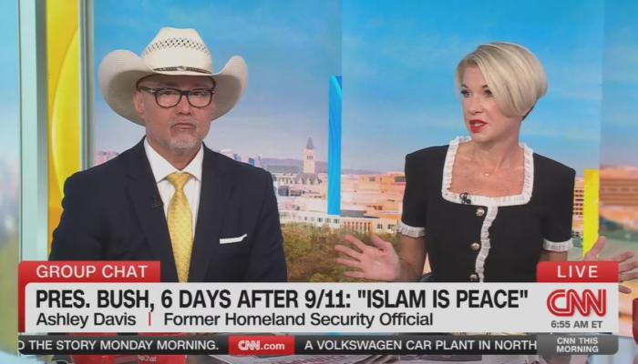 Cnn Republican Embraces George Ws Islam Peace