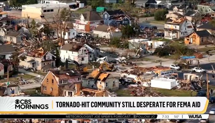 CBS Blames Trump for Delayed FEMA Aid in Wisconsin Tornado Recovery