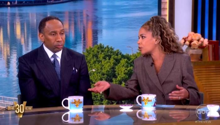 Stephen A. Smith Defends Trump Meeting, Tells Off Race Baiting Sunny Hostin