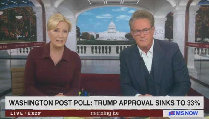 Scarborough's Got Poll Numbers On The Noggin
