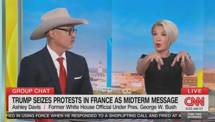 CNN 'Republican' Davis: French Riots? Nobody Cares, Students Started It, Thugs Hijacked It