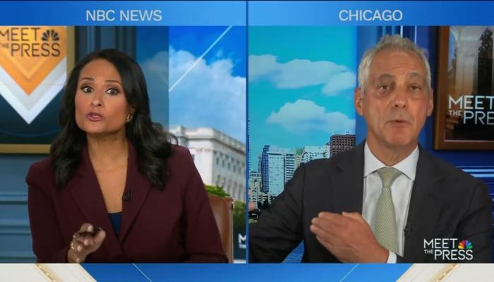 Kristen Welker Browbeats Rahm Emanuel Endorsing Abdul El Sayed