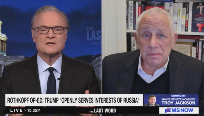 MS NOW’s O’Donnell Claims U.S. Lost Cold War, Touts Trump-Russia Conspiracy