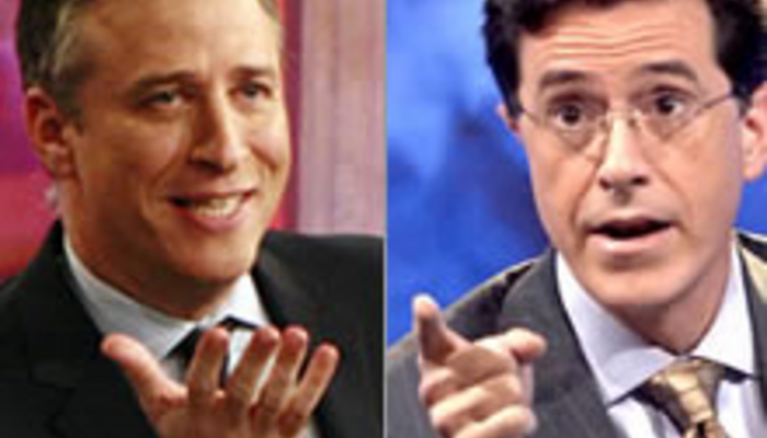 'Liberal Lions' Stewart and Colbert Slammed for Hypocritical Lack of ...
