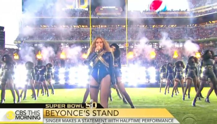 CBS Uses Beyonce Super Bowl Performance to Cheer Her Black Lives Matter ...