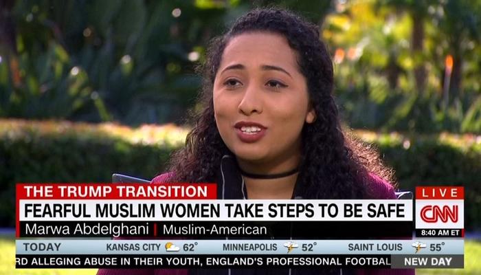 CNN Touts Muslim Woman 'Fearful' After Trump Win; Omits Her Activism ...