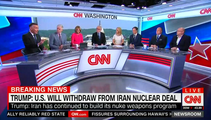 EPIC MELTDOWN: CNN Panel Claims Leaving Iran Deal Makes U.S. Less Safe