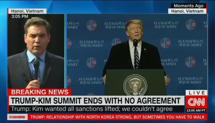 Does He Need A Safe Space Acosta Loses It After Hanoi Presser Makes 