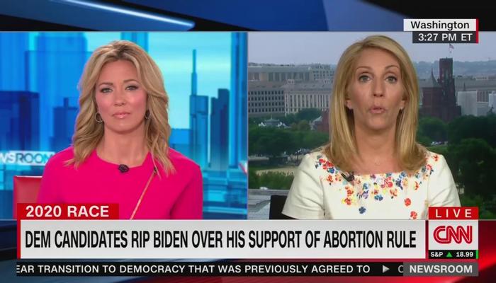 Oops! Dana Bash Reported Biden Won't Be Changing on Hyde Stance ...