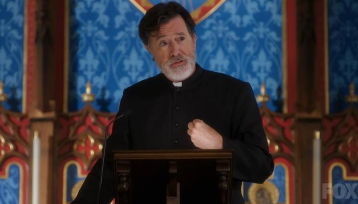 The Mindy Project: Where Stephen Colbert Becomes a Catholic Priest