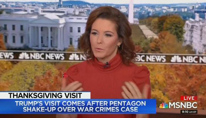 MSNBC's Ruhle Calls Trump's Thanksgiving Visit to Afghanistan a 'Photo ...