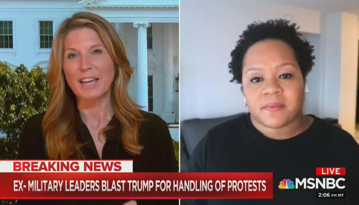 Nicolle Wallace and Yamiche Alcindor