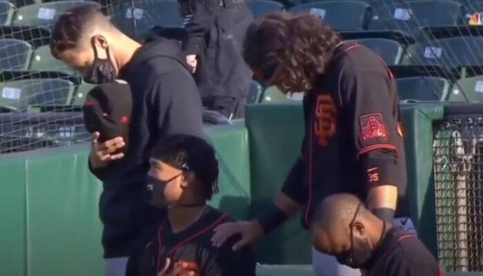 SF Giants protesters