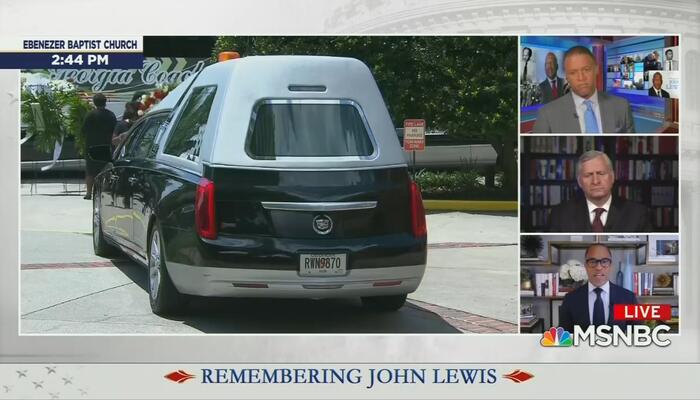 MSNBC Lewis Funeral