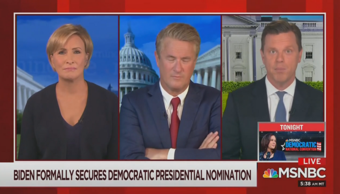 Mika Brzezinski Joe Scarborough Willie Geist Morning Joe 8-19-20