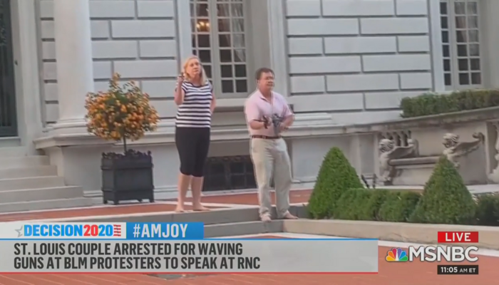 McCloskeys MSNBC AM Joy 8-22-20