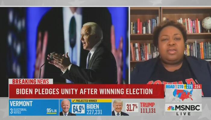 Brittney Cooper MSNBC AM Joy 11-8-20