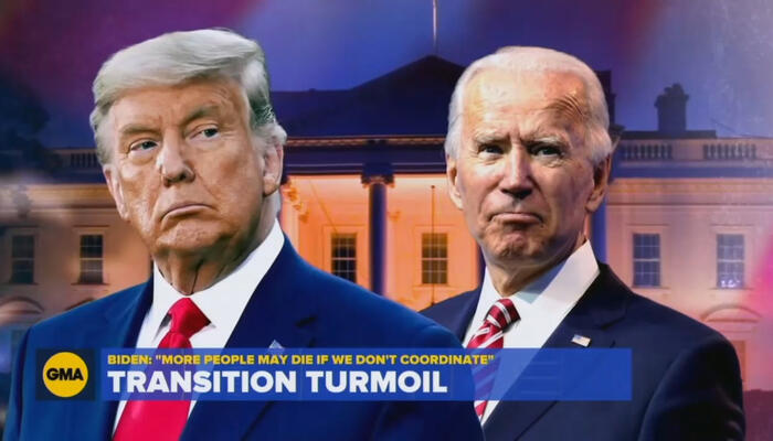 Donald Trump and Joe Biden