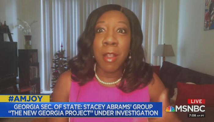 Tia Mitchell MSNBC AM Joy 12-5-20