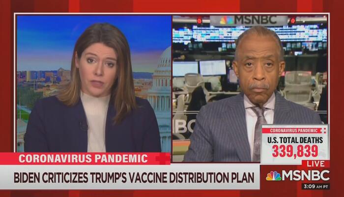 Kasie Hunt Al Sharpton MSNBC Morning Joe 12-30-20