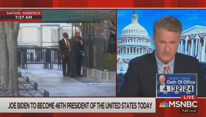 Joe Scarborough MSNBC Morning Joe 1-20-21