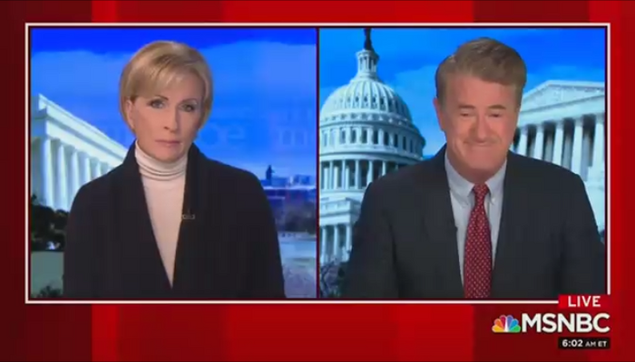 Mika Brzezinski Joe Scarborough MSNBC Morning Joe 1-18-21