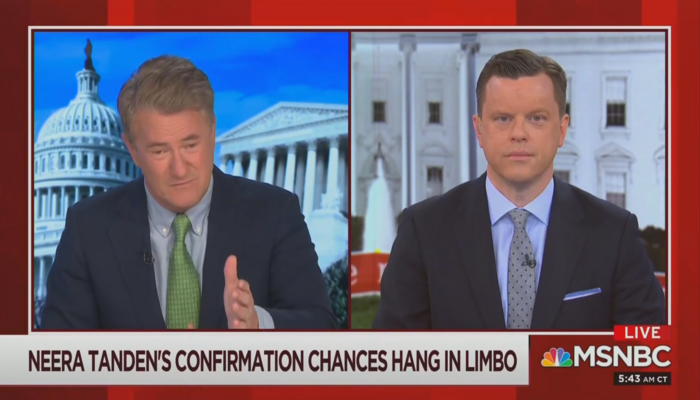 Joe Scarborough Willie Geist MSNBC Morning Joe 2-24-21